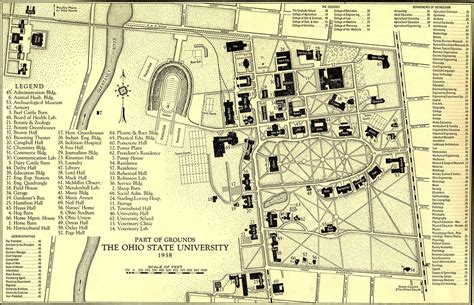 Map Of Ohio State University Campus