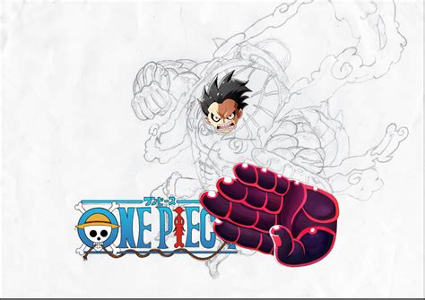 Luffy gear 4 drawing (unfinished) : r/OnePiece