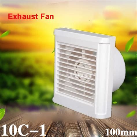 10C 1 Mini Wall Window Exhaust Fan Bathroom Kitchen Toilets Ventilation ...