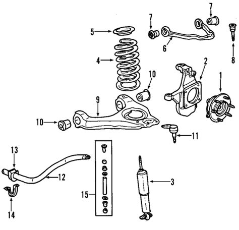 Chevy Silverado Front Suspension Diagram