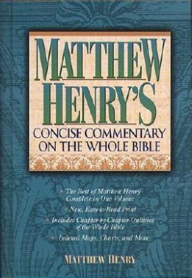 Matthew Henry's Commentary on the Whole Bible, Matthew Henry - Shop ...