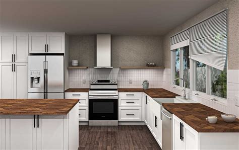 Kitchen Designs using IKEA’s Laminate Butcher Block Countertops