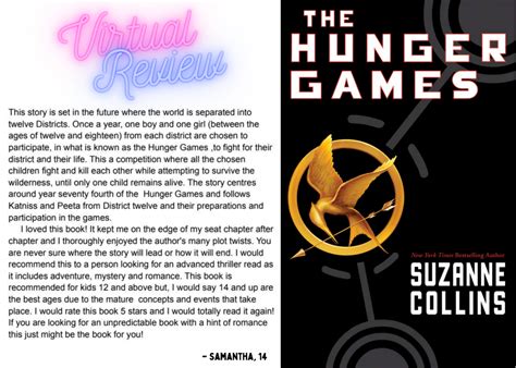 🌱 A book report on the hunger games. The Hunger Games Review: A True ...