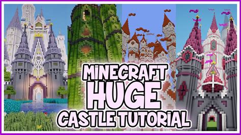 Minecraft Build Schematics Castle