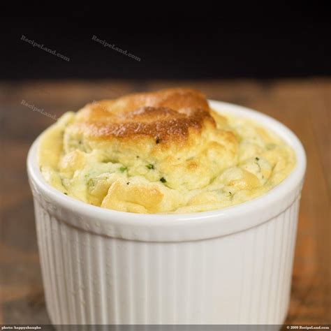 Broccoli Goat Cheese Soufflé Recipe