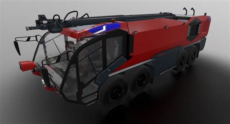 3D rosenbauer panther 8x8 - TurboSquid 1359728