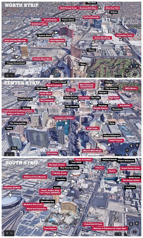 Map Las Vegas Strip Hotels 2019 - Share Map