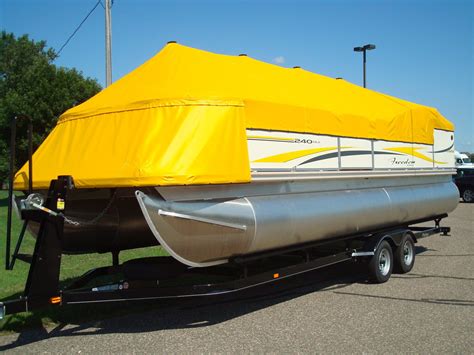 Custom Pontoon Boat Covers & Repair in Minnesota – Canvas Craft