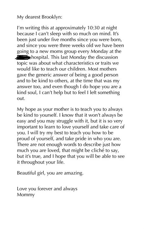 A letter to my daughter : r/beyondthebump