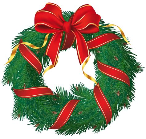 Free Christmas Wreath Clip Art, Download Free Christmas Wreath Clip Art ...