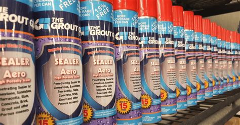 Introducing Our New Grout Guy Spray Sealer - The Grout Guy