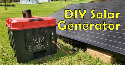 3.5kWh DIY Solar Generator for $650 – reThinkSurvival.com