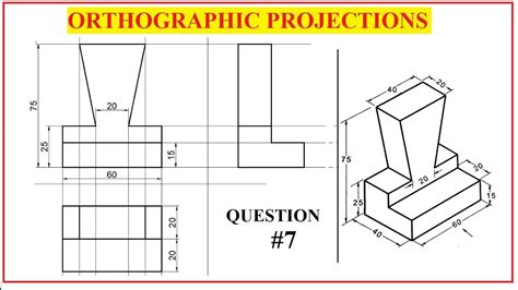 Types Of Orthographic Projection In Technical Drawing - Design Talk