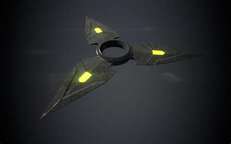 Genji Shuriken model by Go2frag on DeviantArt