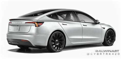 Tesla Model 3 Highland Performance 2024 - Luce Tressa