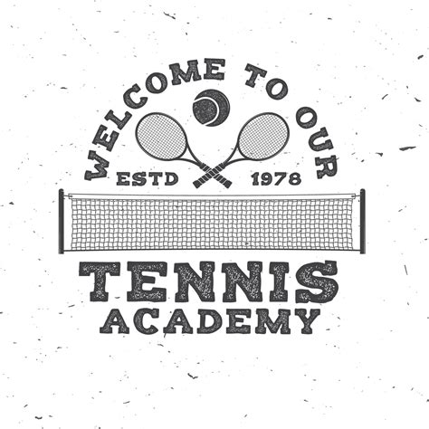 Tennis club. Vector illustration. 13275519 Vector Art at Vecteezy