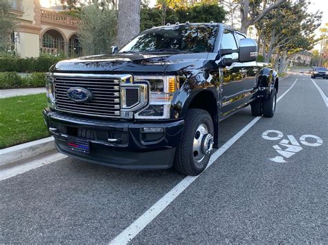 2020 Ford F350 Platinum Dually Black/black - New Ford F-350 for sale in ...