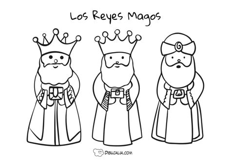 Etiquetas - reyes magos - Dibujalia