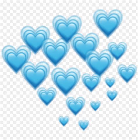 Blue Heart Emoji Wallpaper