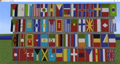 I Made Flags of the World in Minecraft! : r/Minecraft