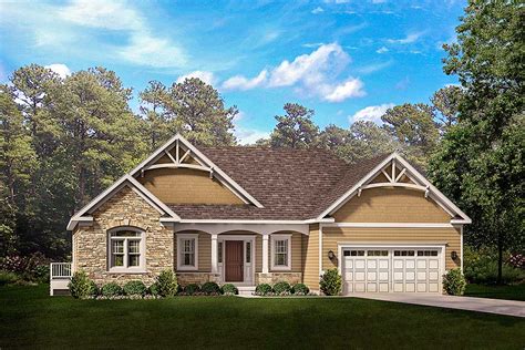 1 Story Craftsman Floor Plans - floorplans.click