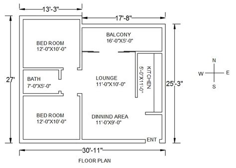 Floor Plan In Cad - floorplans.click