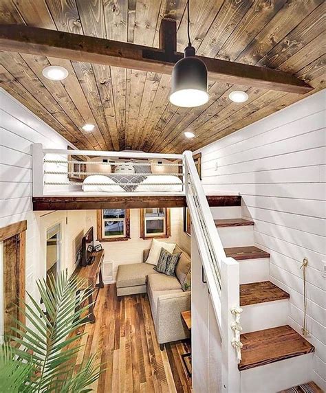 2 story tiny house interior - Realistic Log-Book Efecto