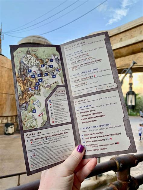 Star Wars Galaxy's Edge: Map of Batuu • WDW Vacation Tips