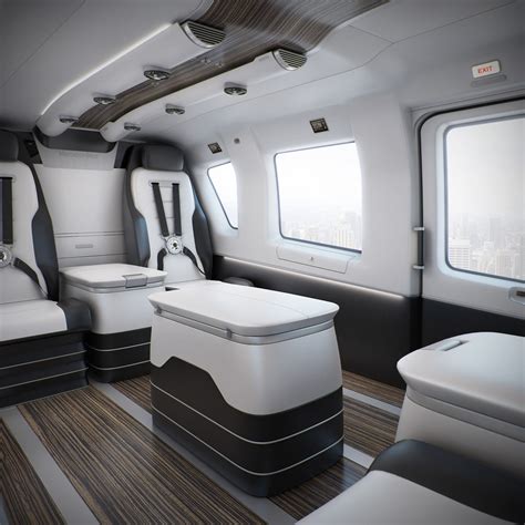 Mercedes-Benz Style Luxury Helicopter Interior on Behance