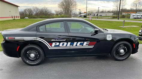 New black Richmond PD patrol cars nearly ready for duty