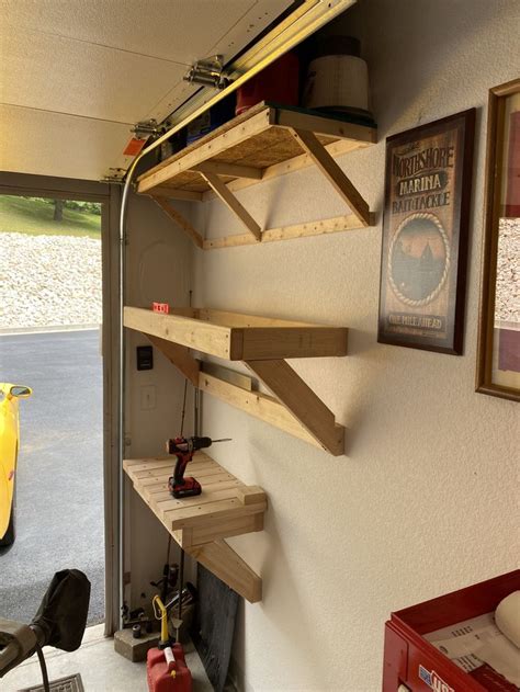 Pin by Carol H on Garage / shed in 2024 | Garage storage shelves, Diy ...