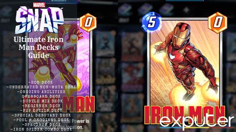 Marvel Snap: BEST Iron Man Decks [Top 5] - eXputer.com