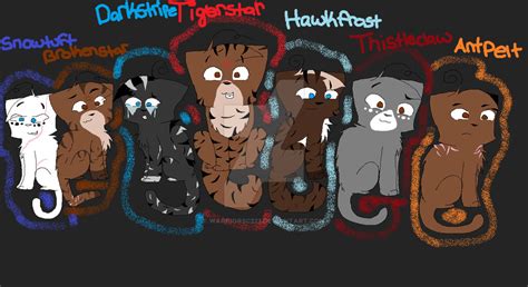 Dark Forest Cats By Warriorsc222-d6czr3h by FireLeaf07 on DeviantArt