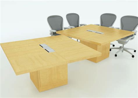 Modular Conference Tables on Wheels