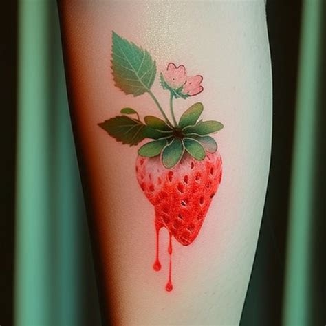 72 Strawberry Tattoo Ideas - TattooClue.com