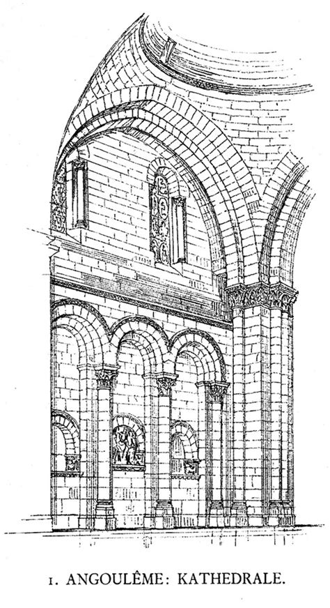 Medieval Angoulême -Plans and Drawings