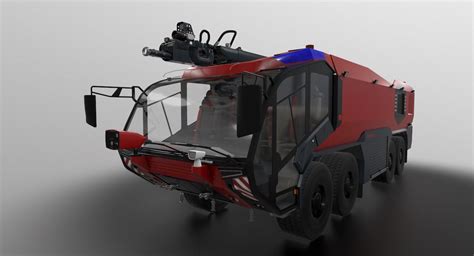 3D Rosenbauer Panther 8x8 - TurboSquid 1359728