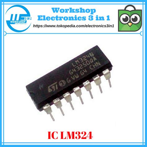 LM324 Pinout, Equivalent, Applications, Features Datasheet, 55% OFF