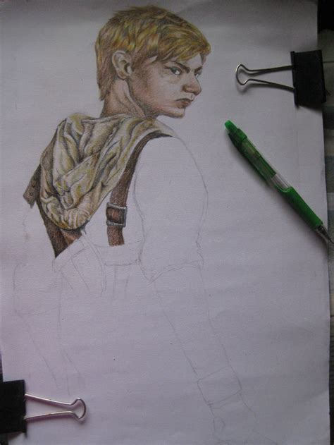 Maze Runner Fan Art #2 Newt [WIP] by DrawWriteRead on DeviantArt