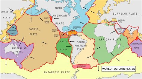 World Tectonic Plates And Their Movement - Yahoo Image Search - World ...