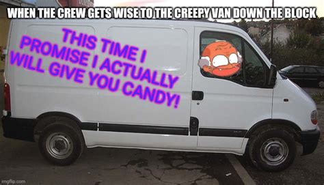 White Van Free Candy Meme | Llyzxartwork