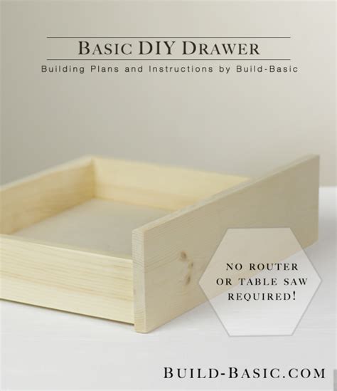 Build a Basic DIY Drawer - Build Basic