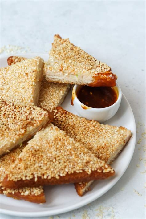 Sesame Prawn Toast Recipe - My Morning Mocha