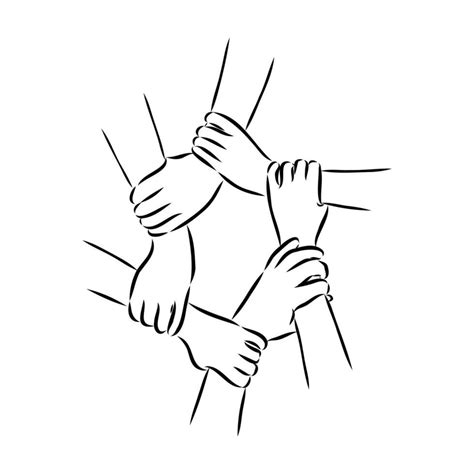 handshake vector sketch 36522121 Vector Art at Vecteezy