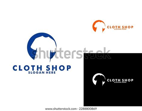 Clothing Store Logo Design Inspiration Cloth Stock Vector (Royalty Free ...