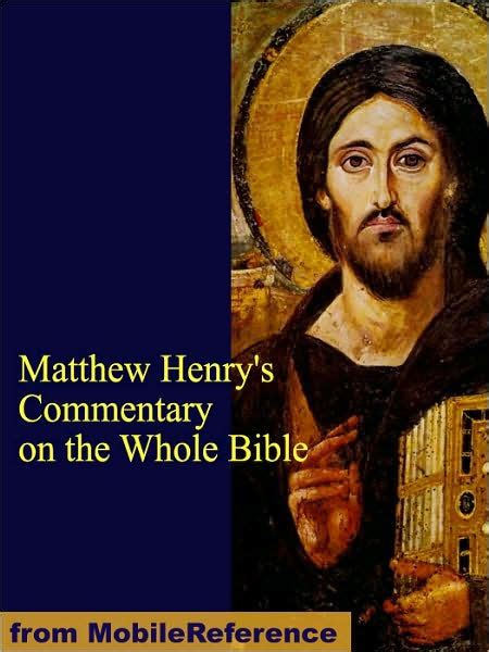 Matthew Henry's Commentary on the Whole Bible by Matthew Henry | eBook ...