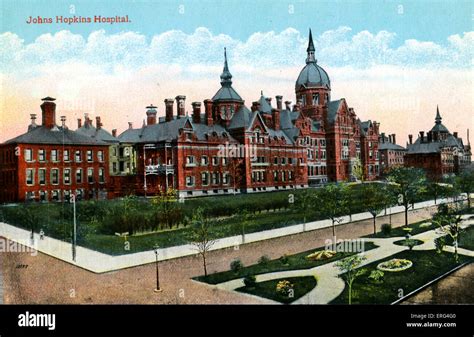 Baltimore: Johns Hopkins Hospital Stock Photo - Alamy