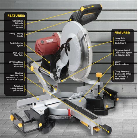 12 in. Double-Bevel Sliding Compound Miter Saw With Laser Guide System