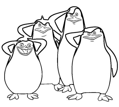 Print Penguins of Madagascar Coloring Page - Free Printable Coloring ...