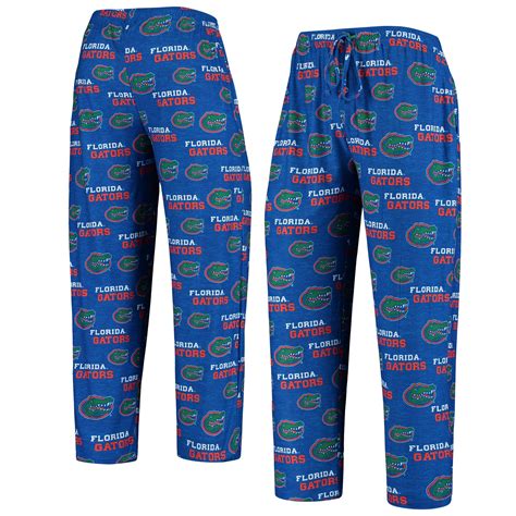 Men's Concepts Sport Royal Florida Gators Zest Allover Print Lounge Pants